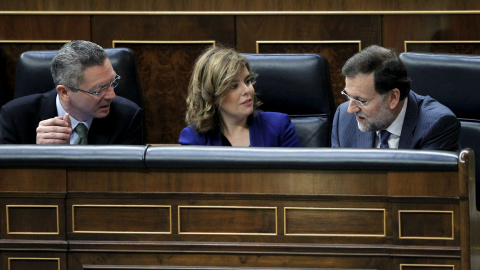 La Vicepresidenta insiste en culpabilizar al PSOE de la situación La Vicepresidenta insiste en culpabilizar al PSOE de la situación