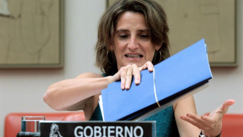 La ministra de Transición Ecológica, Teresa Ribera. - EFE