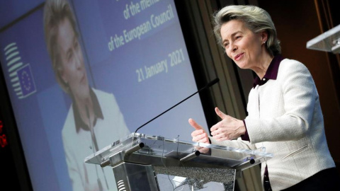 Von der Leyen habla con Johson del mecanismo de control exportación vacunas. Von der Leyen habla con Johson del mecanismo de control exportación vacunas.