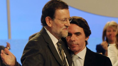 Rajoy, Aznar. EFE Rajoy, Aznar. EFE