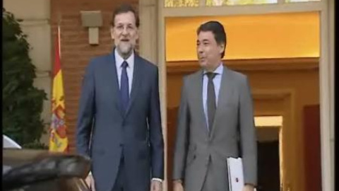 Rajoy recibe a Ignacio González en Moncloa Rajoy recibe a Ignacio González en Moncloa