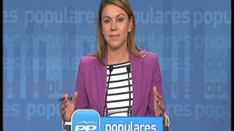 Cospedal dice que los gallegos han premiado la política de "austeridad" del PP Cospedal dice que los gallegos han premiado la política de "austeridad" del PP
