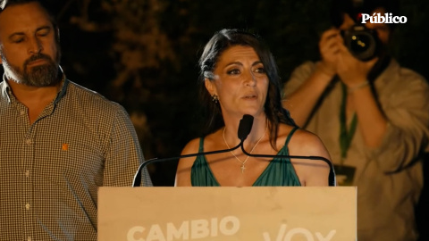 Macarena Olona: "No os voy a engañar, no ha sido el resultado que a mí me hubiera gustado" Macarena Olona: "No os voy a engañar, no ha sido el resultado que a mí me hubiera gustado"