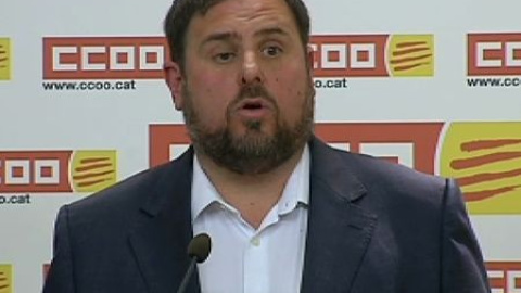 Junqueras afirma que los recursos de Rajoy al Tribunal Constitucional son una Junqueras afirma que los recursos de Rajoy al Tribunal Constitucional son una