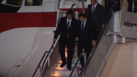 Mariano Rajoy llega a Perú Mariano Rajoy llega a Perú