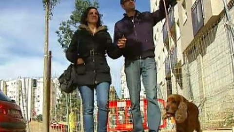 Acampados para reclamar la entrega de sus pisos Acampados para reclamar la entrega de sus pisos