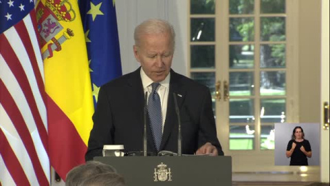 Joe Biden asegura que la amistad entre España y Estados Unidos nos hace aliados fuertes Joe Biden asegura que la amistad entre España y Estados Unidos nos hace aliados fuertes