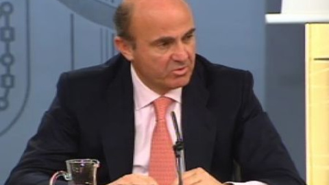 De Guindos: "Estoy a disposición para testificar sobre Bankia" De Guindos: "Estoy a disposición para testificar sobre Bankia"
