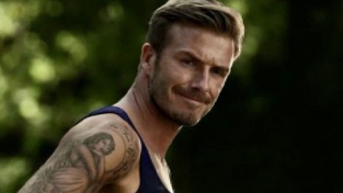 David Beckham en calzoncillos por Beverly Hills David Beckham en calzoncillos por Beverly Hills