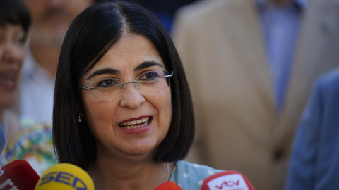 La ministra de Sanidad, Carolina Darias. La ministra de Sanidad, Carolina Darias.