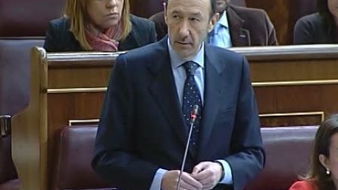 Rubalcaba pide la dimisión a Mariano Rajoy Rubalcaba pide la dimisión a Mariano Rajoy