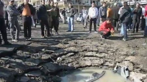 Ataque terrorista con coche bomba en Damasco Ataque terrorista con coche bomba en Damasco