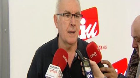 Cayo Lara habla de la situación de la Casa Real Cayo Lara habla de la situación de la Casa Real