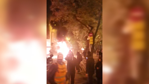 Fuertes altercados en las concentraciones en apoyo a Pablo Hasel Fuertes altercados en las concentraciones en apoyo a Pablo Hasel