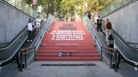 07/2022 - Una imagen de la campaña del Ajuntament de Barcelona para paliar la soledad. 07/2022 - Una imagen de la campaña del Ajuntament de Barcelona para paliar la soledad.