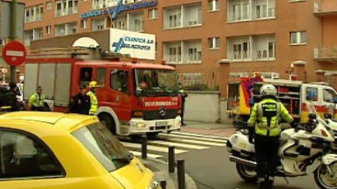 Explosión en la clínica La Milagrosa de Madrid Explosión en la clínica La Milagrosa de Madrid