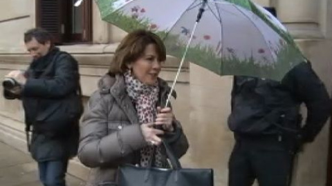 Barcina y Sanz devolverán las dietas de Caja Navarra Barcina y Sanz devolverán las dietas de Caja Navarra