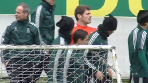 El Madrid se entrena en el campo del Besiktas El Madrid se entrena en el campo del Besiktas