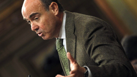 De Guindos dice que la política monetaria europea "está rota" De Guindos dice que la política monetaria europea "está rota"