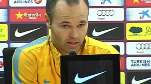 Iniesta: "Es injusto hablar de fin de ciclo" Iniesta: "Es injusto hablar de fin de ciclo"