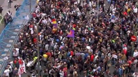 Comienza el 'asedio' al Congreso Comienza el 'asedio' al Congreso