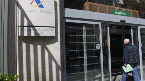 Entrada de la Delegación de la AEAT en Madrid. E.P. Entrada de la Delegación de la AEAT en Madrid. E.P.
