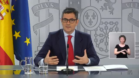 Bolaños anuncia que Sánchez y Aragonès se reunirán "tan pronto como sus agendas lo permitan" Bolaños anuncia que Sánchez y Aragonès se reunirán "tan pronto como sus agendas lo permitan"