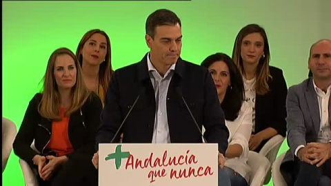 SÃ¡nchez y Casado cierran filas con sus candidatos en AndalucÃ­a