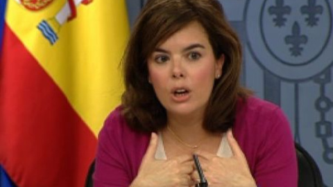 Sáenz de Santamaría: "El aborto es siempre un fracaso, un fracaso de todos" Sáenz de Santamaría: "El aborto es siempre un fracaso, un fracaso de todos"