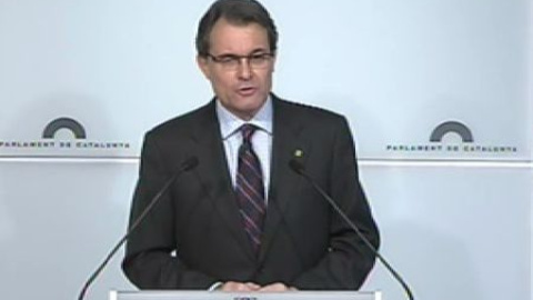 Artur Mas califica como "altamente preocupante y muy decepcionante" la decisión del Constitucional Artur Mas califica como "altamente preocupante y muy decepcionante" la decisión del Constitucional