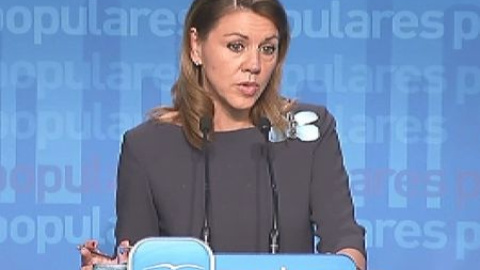 Cospedal: "No temo un estallido social" Cospedal: "No temo un estallido social"