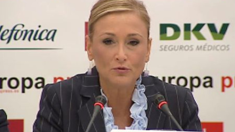 Cifuentes: "Mi meta es acabar la legislatura como delegada del Gobierno" Cifuentes: "Mi meta es acabar la legislatura como delegada del Gobierno"