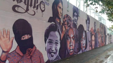 El Ayuntamiento de Madrid recula tras la presión política y vecinal: el mural feminista se mantendrá El Ayuntamiento de Madrid recula tras la presión política y vecinal: el mural feminista se mantendrá