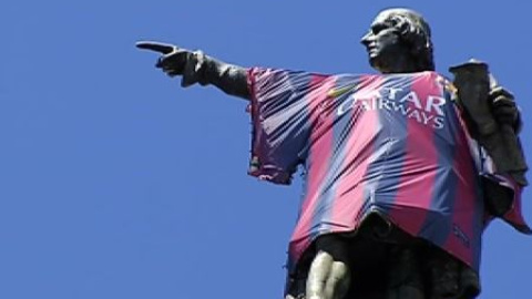 Cristobal Colón, descubridor de América y culé Cristobal Colón, descubridor de América y culé