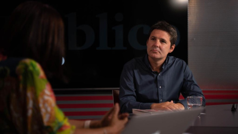 Un momento de la entrevista de Cintora para 'Público' Un momento de la entrevista de Cintora para 'Público'