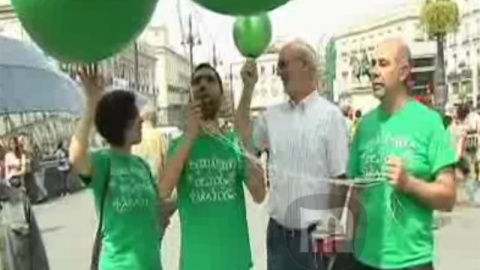 Globos en Sol contra la Ley de Educación Globos en Sol contra la Ley de Educación