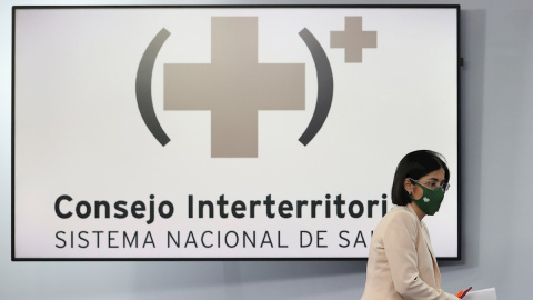 La ministra de Sanidad, Carolina Darias.