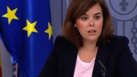 Sáenz de Santamaría sobre el Concierto: "La propuesta del PSC es inconstitucional" Sáenz de Santamaría sobre el Concierto: "La propuesta del PSC es inconstitucional"