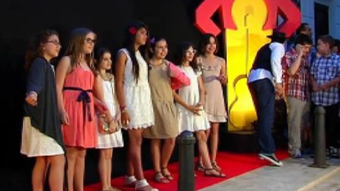 Los pequeños de un colegio de Valencia despiden el curso como auténticas estrellas de cine Los pequeños de un colegio de Valencia despiden el curso como auténticas estrellas de cine