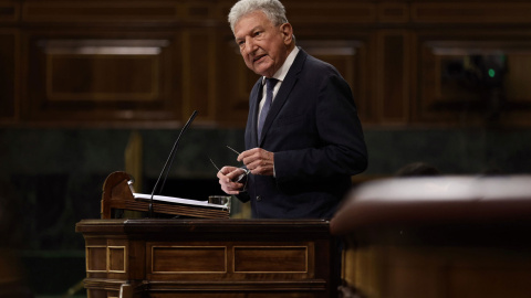 30/03/2022.- El diputado de Nueva Canarias en el Congreso, Pedro Quevedo, interviene en una sesión plenaria. Eduardo Parra / Europa Press 30/03/2022.- El diputado de Nueva Canarias en el Congreso, Pedro Quevedo, interviene en una sesión plenaria. Eduardo Parra / Europa Press