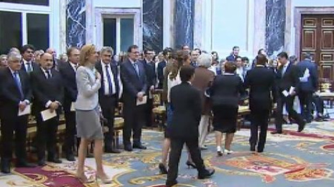 La infanta en un acto oficial, 671 días después La infanta en un acto oficial, 671 días después