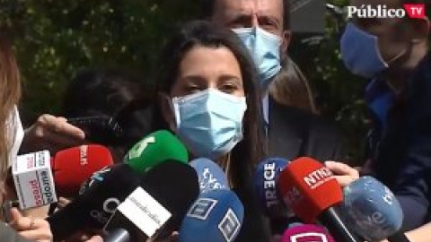 Inés Arrimadas se pronuncia sobre el adelanto electoral en Madrid y la moción de censura en Murcia Inés Arrimadas se pronuncia sobre el adelanto electoral en Madrid y la moción de censura en Murcia