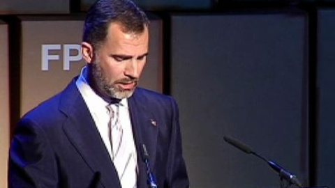 El príncipe: "No podemos permitirnos más abandonos de estudio" El príncipe: "No podemos permitirnos más abandonos de estudio"