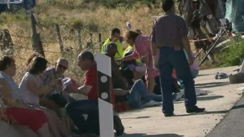 Fallecen 9 personas en un accidente de tráfico en Ávila Fallecen 9 personas en un accidente de tráfico en Ávila