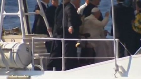 El Papa Francisco viaja a la isla de Lampedusa El Papa Francisco viaja a la isla de Lampedusa