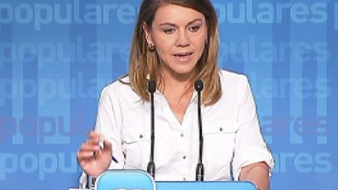 Cospedal: "De esas cosas que se cuentan, las mentiras no se documentan" Cospedal: "De esas cosas que se cuentan, las mentiras no se documentan"