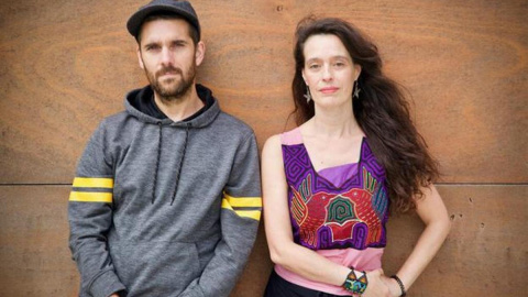 Miguel Ángel Lallana 'Pitu' y Amaia Merino