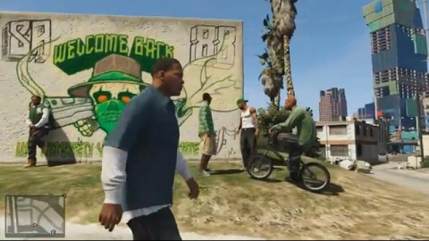 Primer 'gameplay' de 'GTA V' Primer 'gameplay' de 'GTA V'