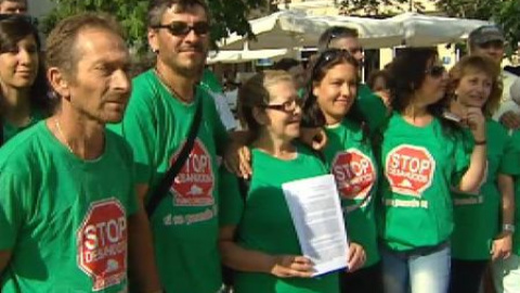 La PAH de Córdoba, en marcha hacia el Parlamento Europeo La PAH de Córdoba, en marcha hacia el Parlamento Europeo