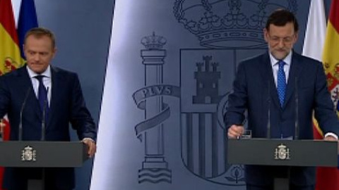 Rajoy: "El Estado de derecho no se somete a chantaje" Rajoy: "El Estado de derecho no se somete a chantaje"
